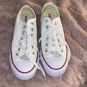 White Converse Size 9 W
